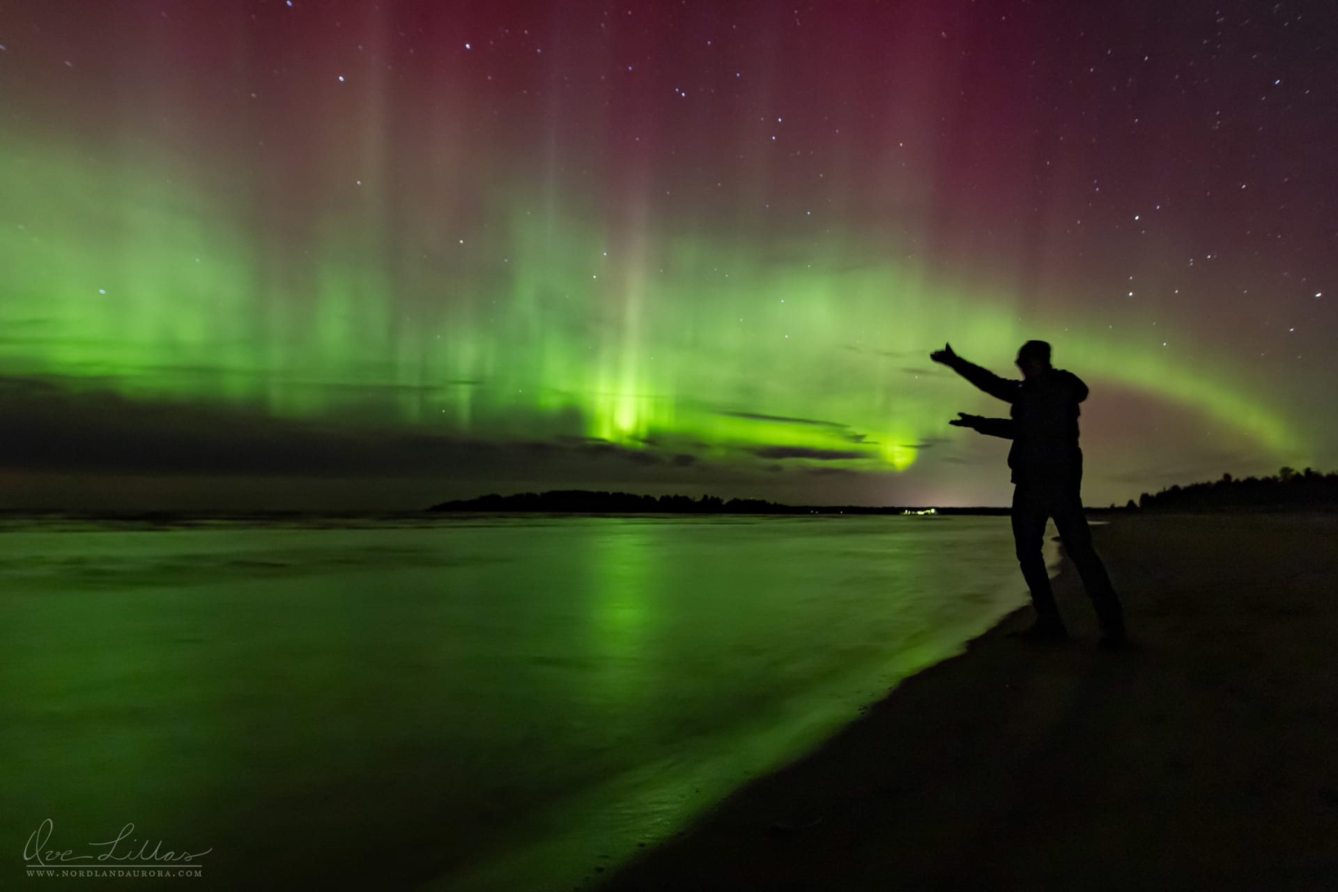 Presenting the northern lights