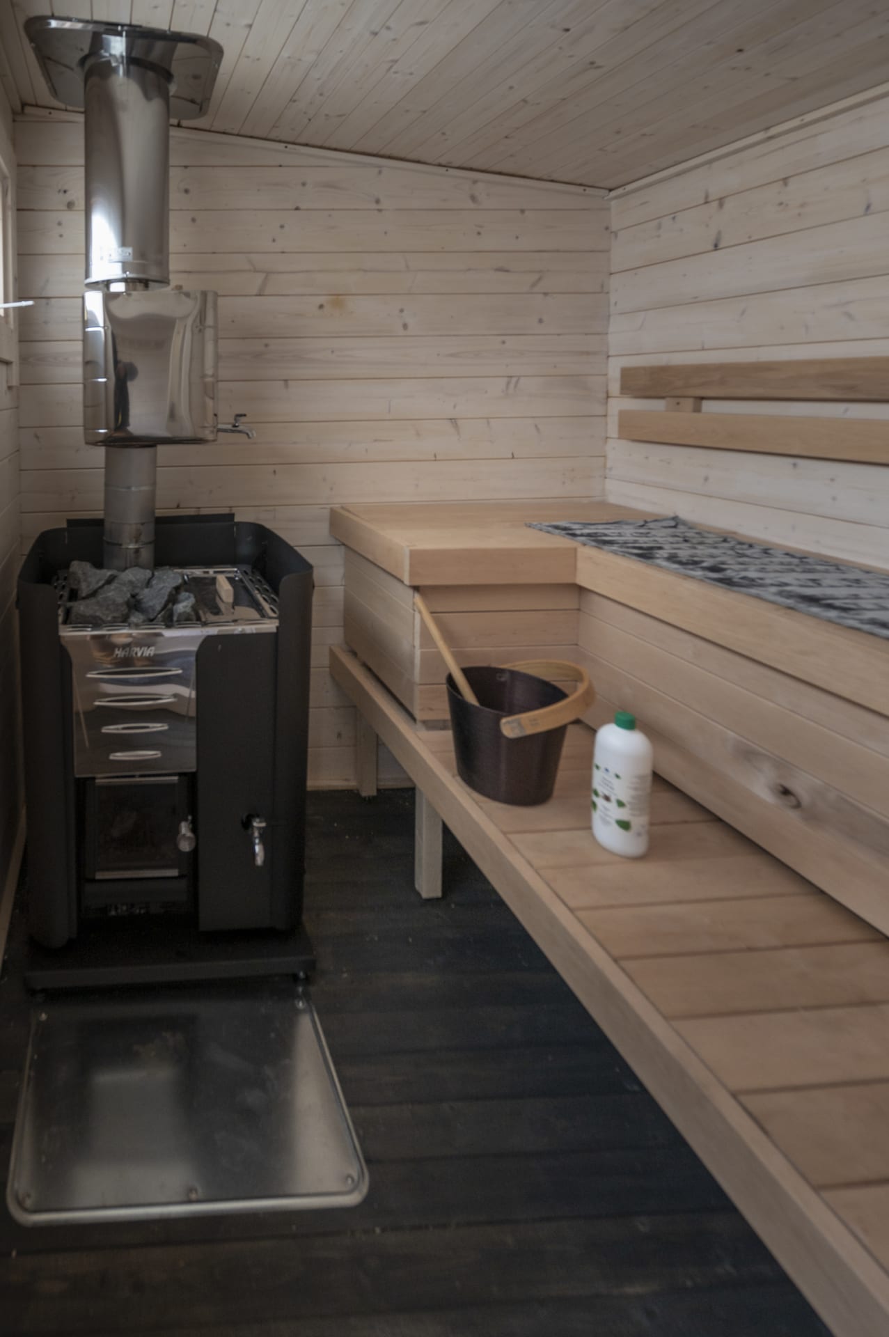 Finnish Wood Heated Sauna Finnish Wood Heated Sauna