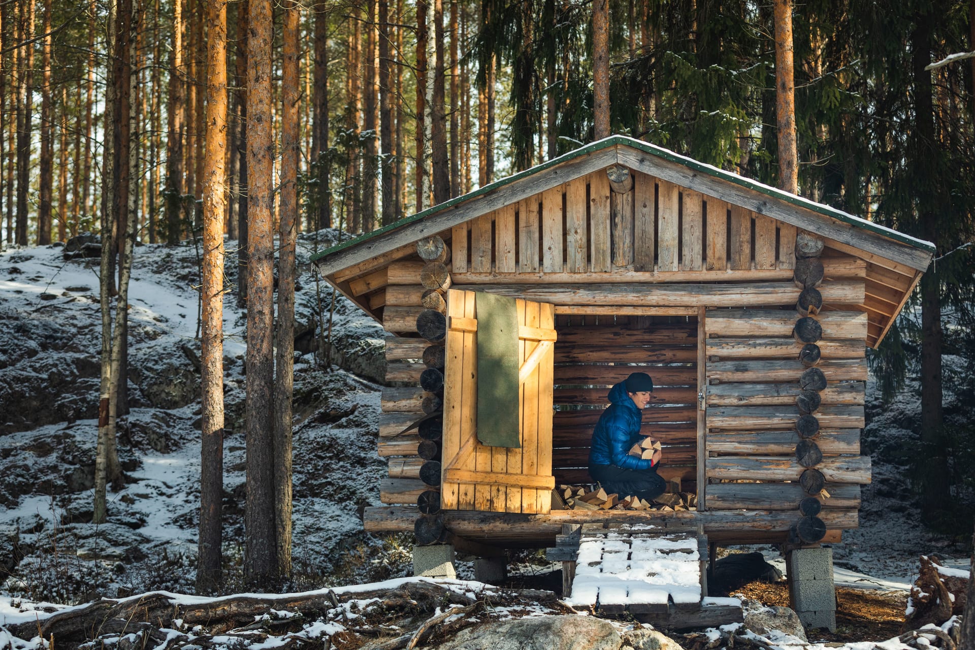 Katajajärvi shed on Kaarina Trail
