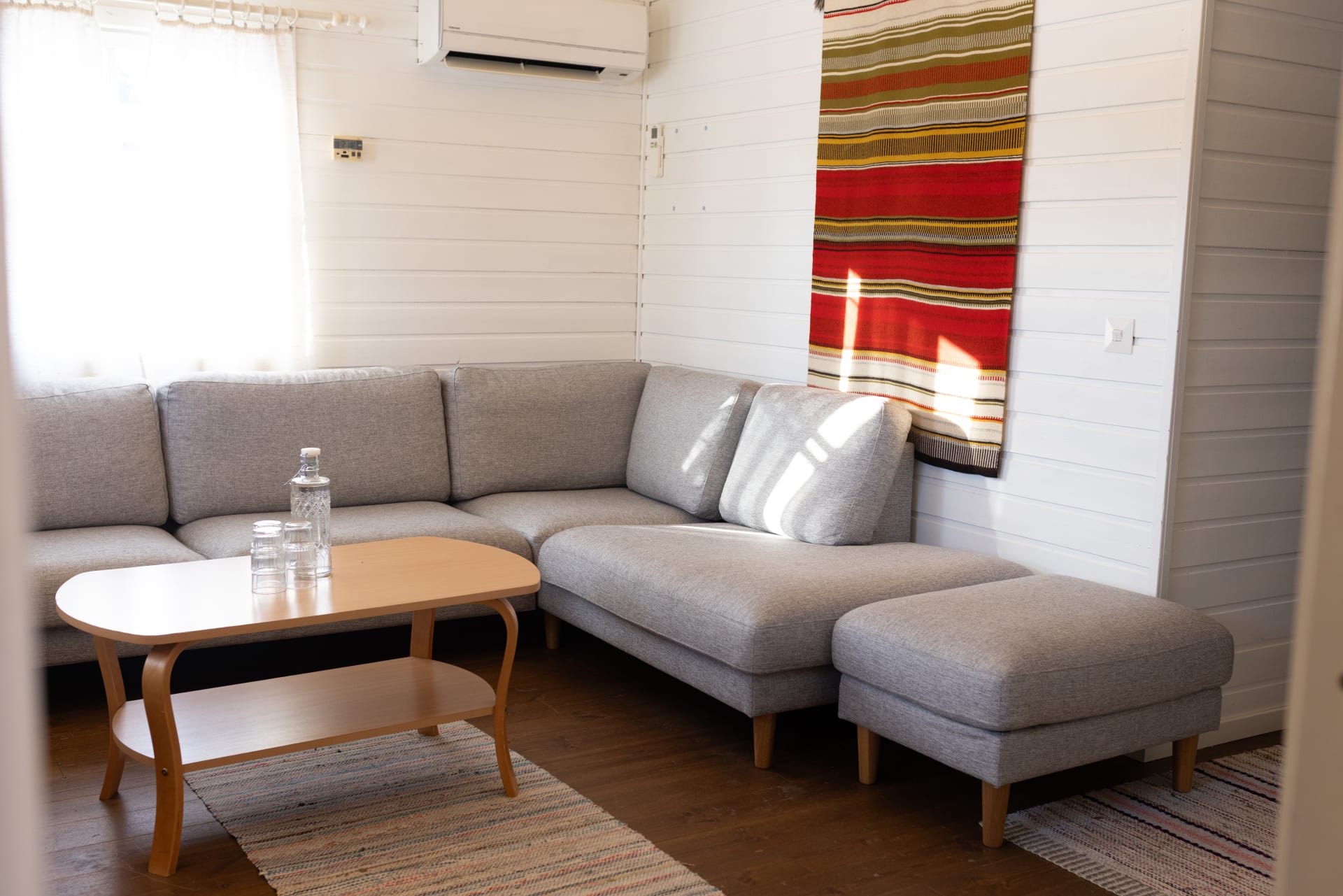 Taiga resort sauna lounge