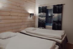 Holiday Villa Bedroom with two separate beds