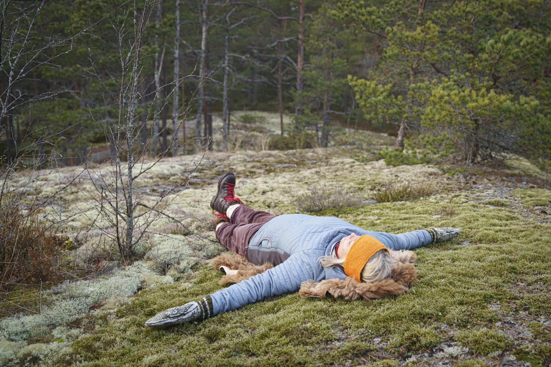 A forest bath - a moment of mindfulness in the nature