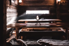 Pajapirtti is a place, where you can enjoy the old sawmill-village atmosphere.