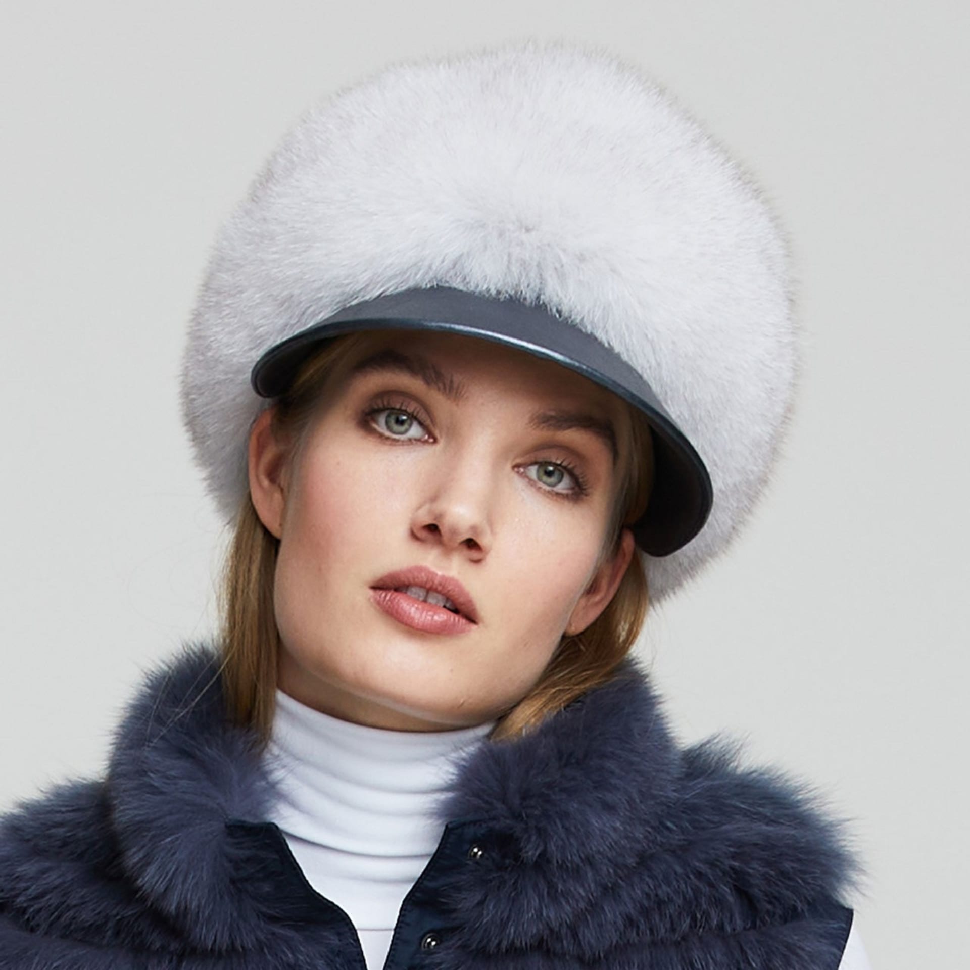 Fox fur hat 