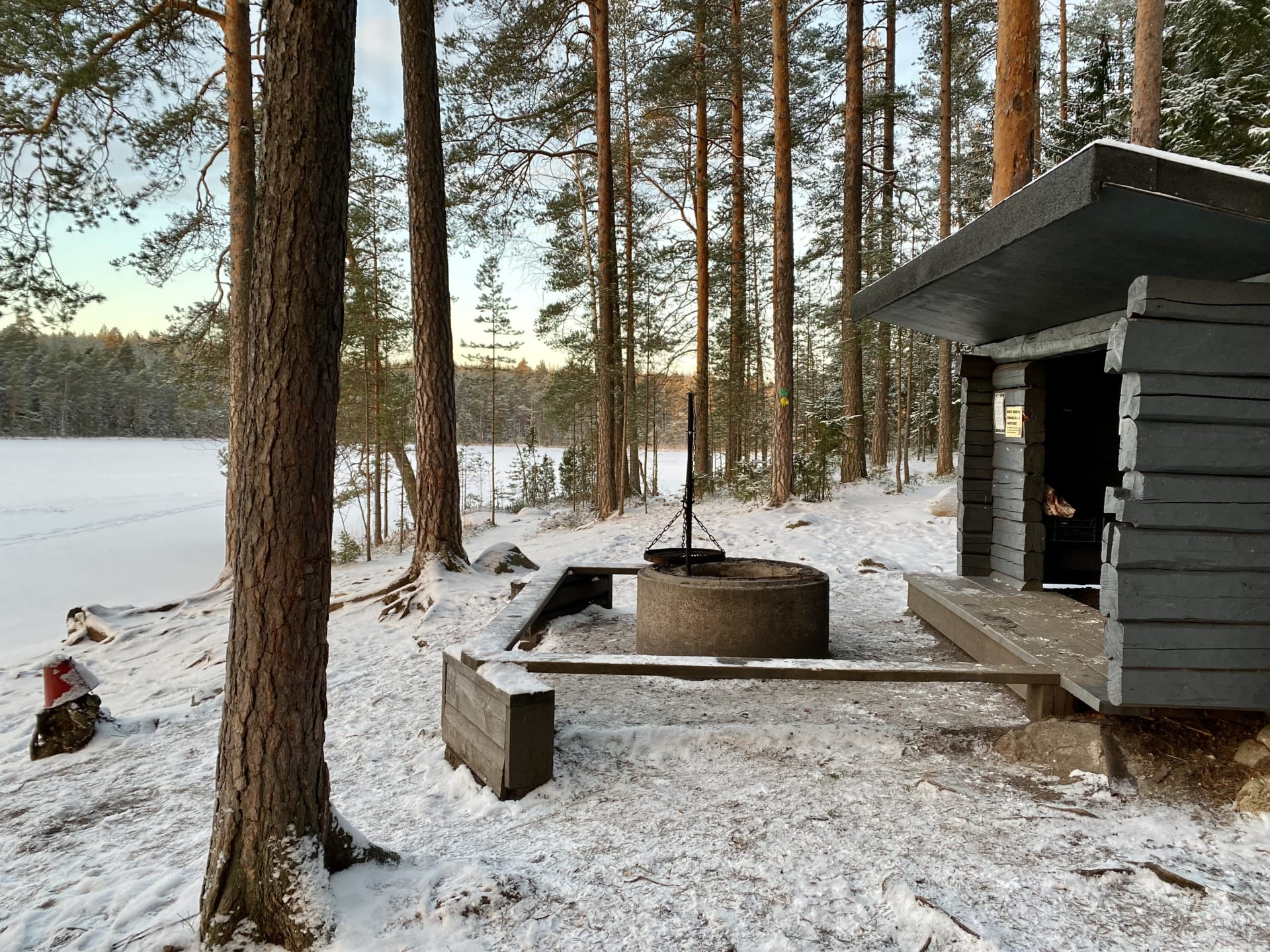 Lapakisto in Winter