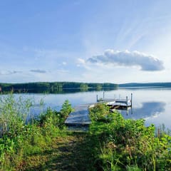 A beautiful view to lake Korpijärvi in Tommolansalmi