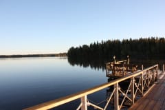 View from the dock of the cottage - ©