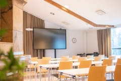 Platinan neuvottelutila Palace Areenassa.