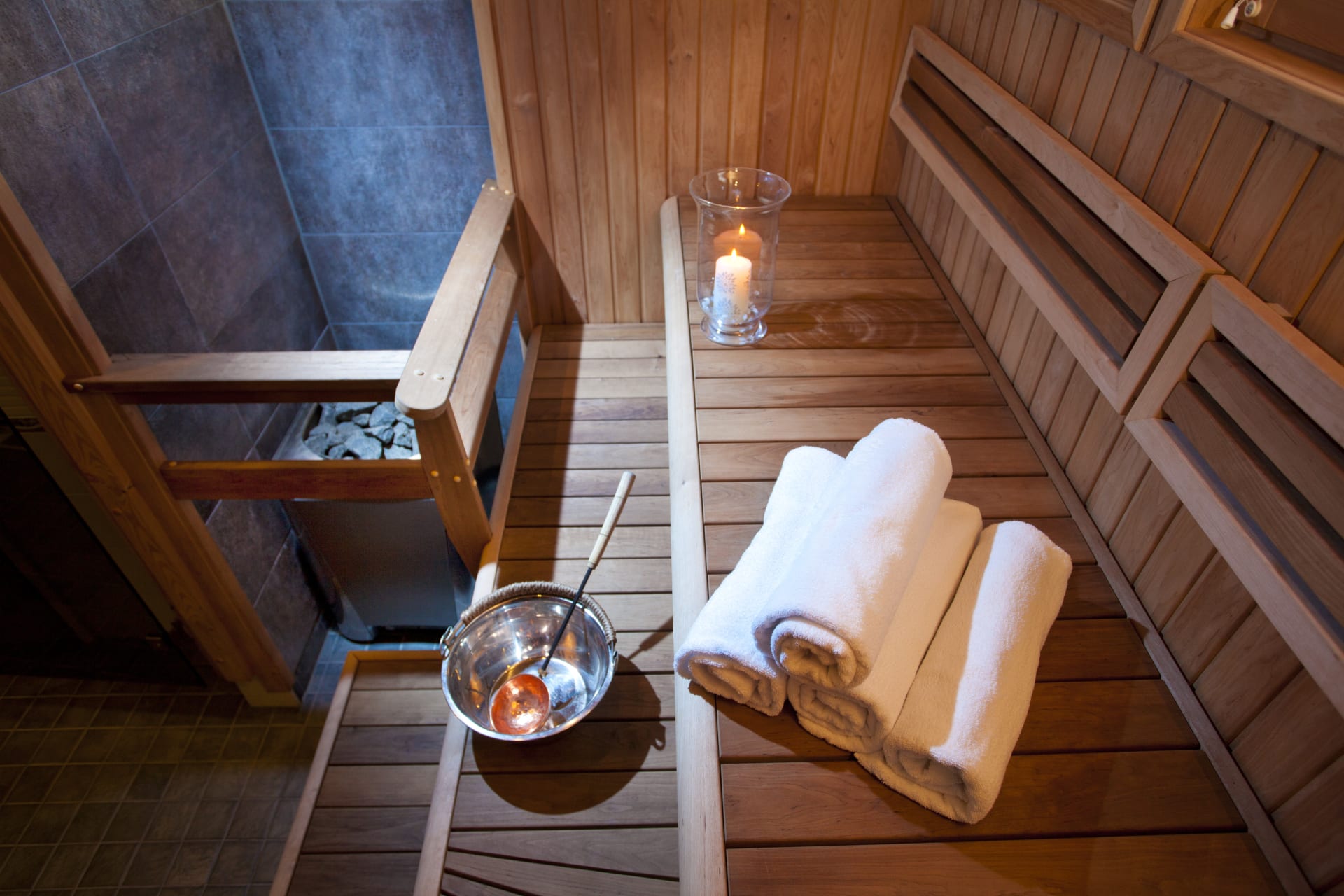 Casa Rosinan sauna.