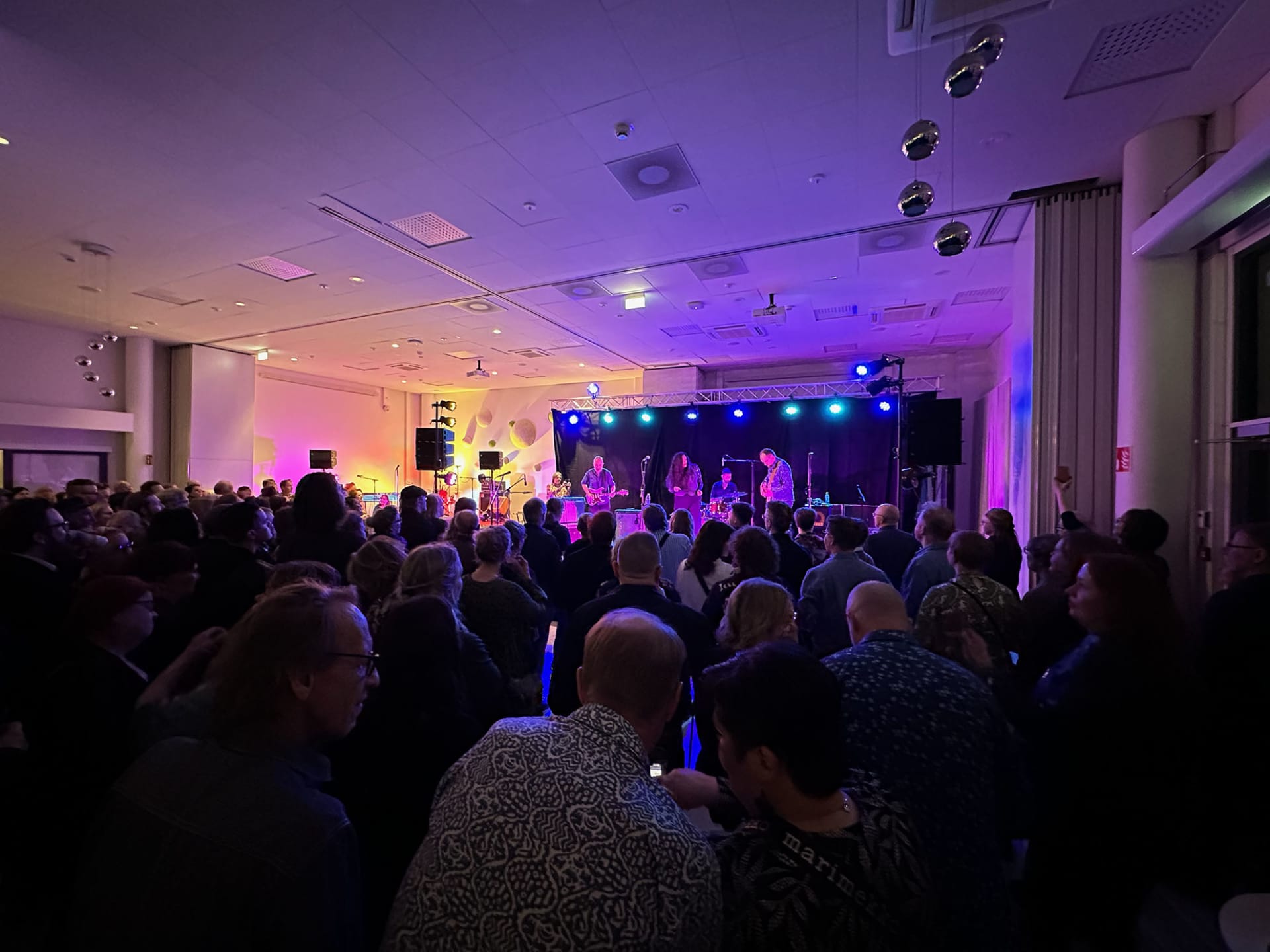 Music events organized at the restaurant for special events