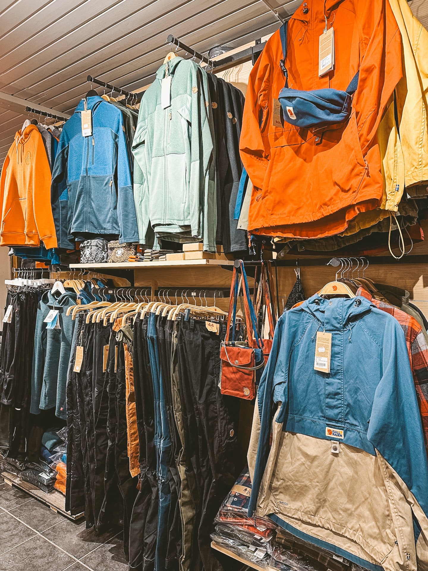 Fjällräven cloths and accesories