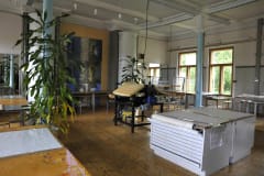 Workspace in Liminka School of Arts