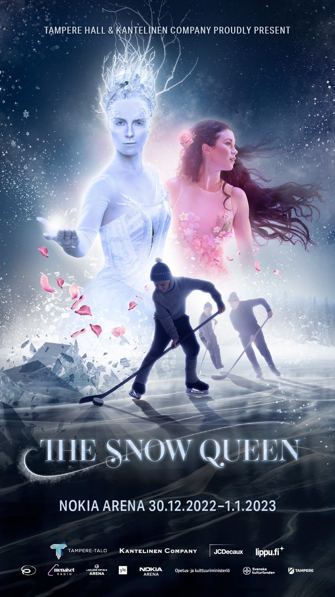 The new Finnish ice ballet extravaganza The Snow Queen is based on the magical fairytale by H. C. Andersen.