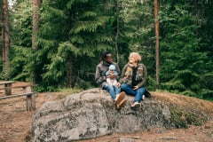 Perhe Haralanharjulla