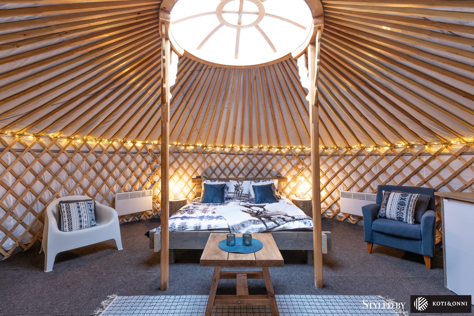 Luxury glamping