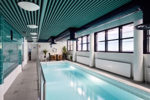 In Linnasmäki we have a swimming pool for our guests to enjoy.