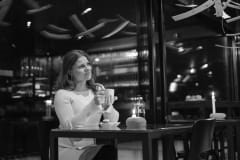 Person at Olosauna Café