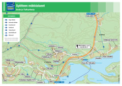 Pytkynharjun mökkialue sijaitsee noin 7 kilometrin päässä Iso-Syötteestä © Syötteen keskusvaraamo Pytkynharjun mökkialue sijaitsee noin 7 kilometrin päässä Iso-Syötteestä