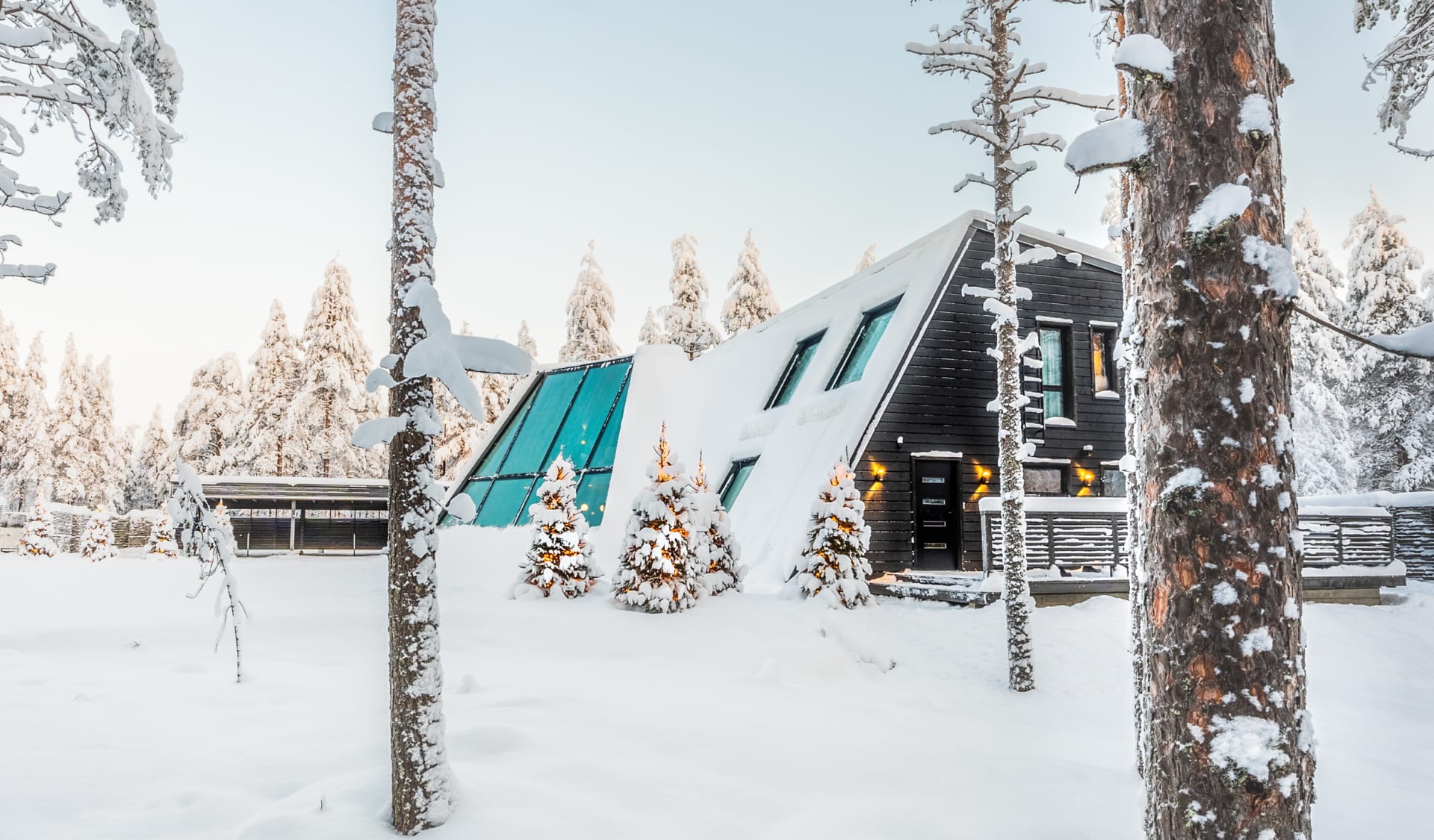 Glass Resort Premium Lodge is located in Rovaniemi, Lapland. 