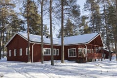 Ulkokuva Pääpirtti mökistä