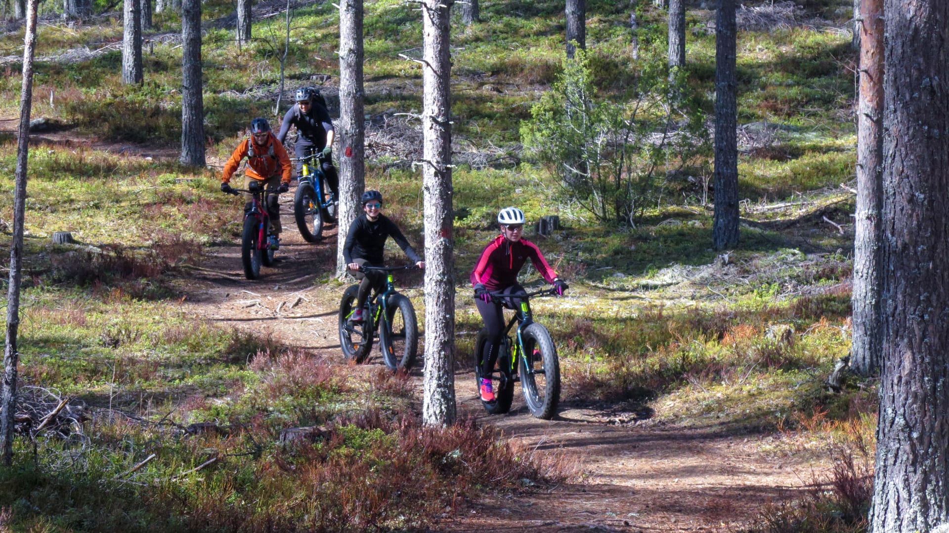 Fatbiking is a great and safe way to start mountain biking