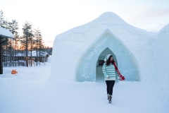 Entrance of the SnowHotel