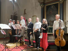 Performers after concert in Hauho Church