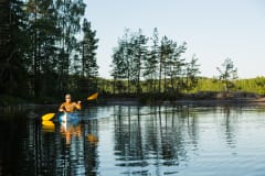 Repovesi National Park is a wonderful destination for paddling