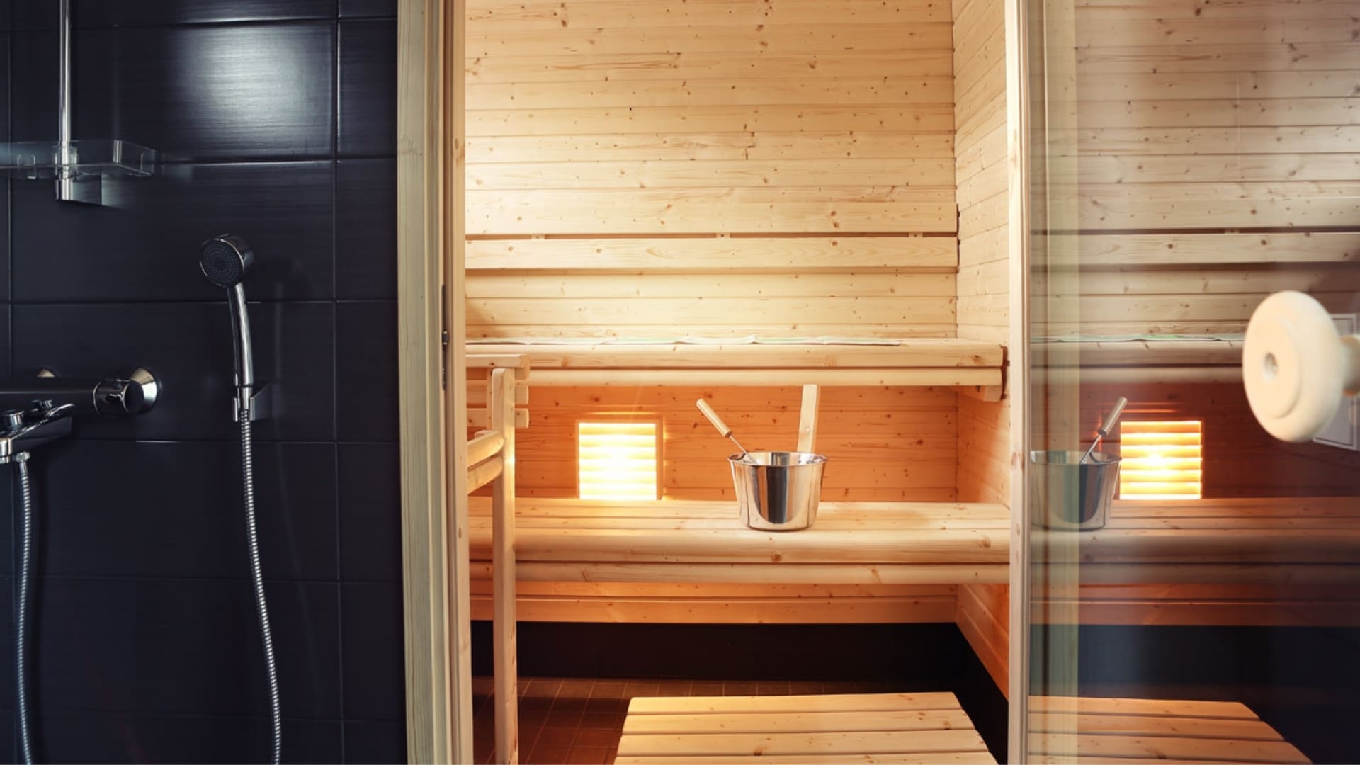 Poiju Villoista löytyy oma sauna