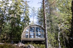 Glamping-telttakokous Nuuksiossa