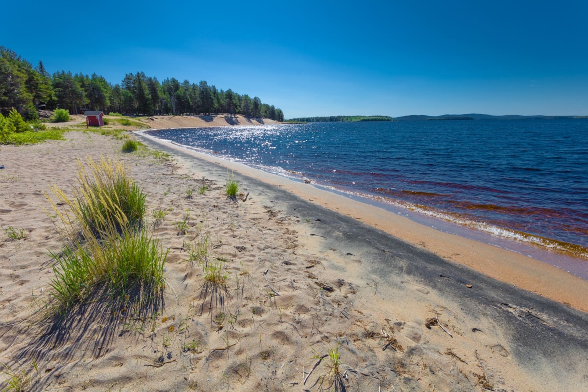Kalkonniemi sandy beach