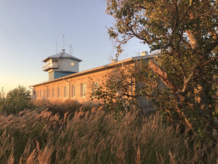 A hostel located at the old pilot station.