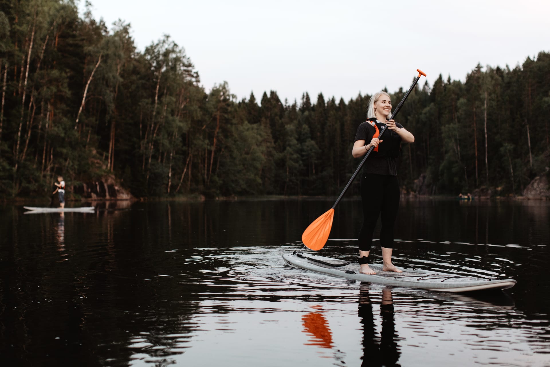 SUP in Nuuksio