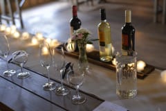 Ruokakattaus hääjuhlassa