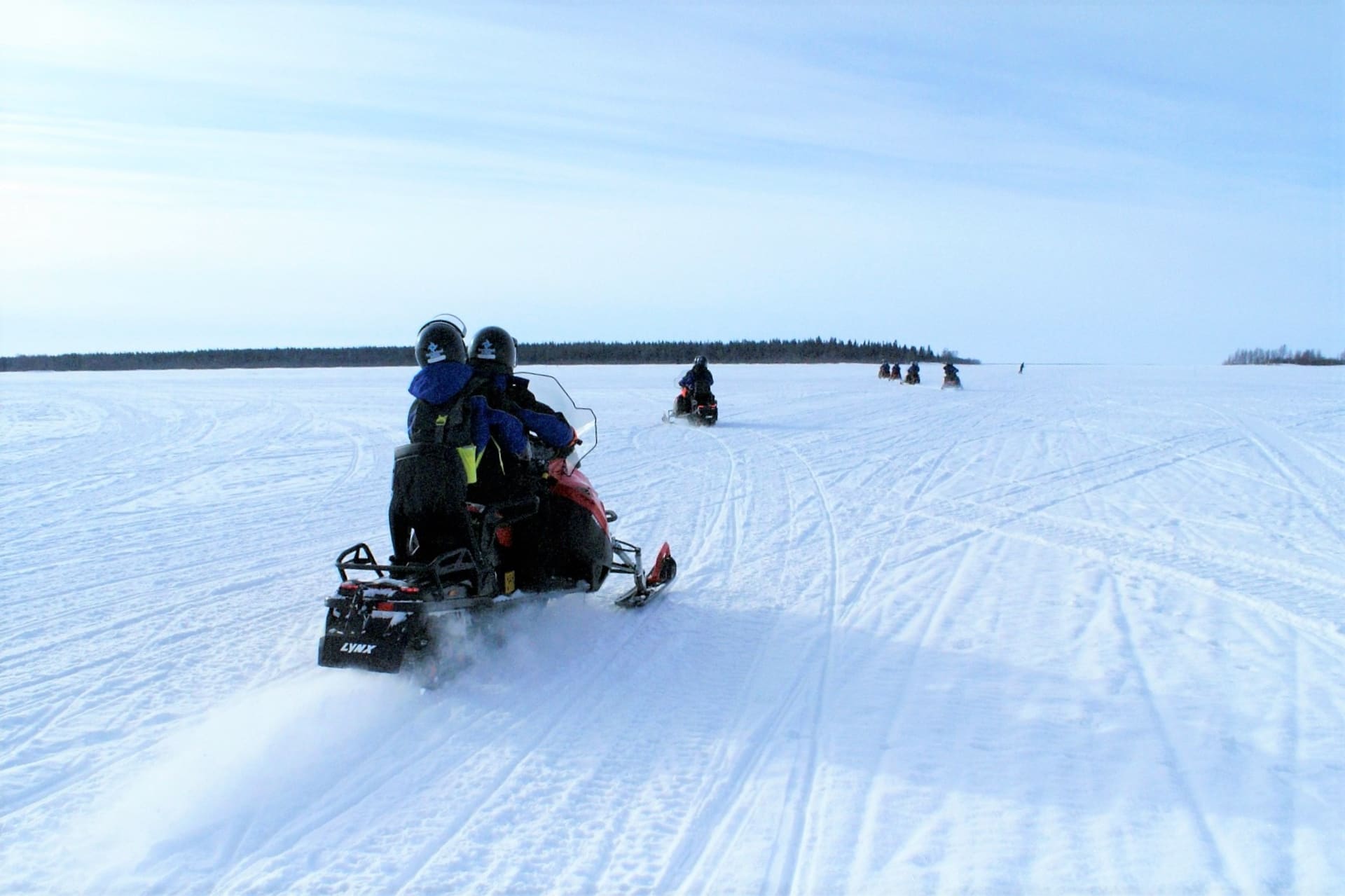 Snowmobile safari Kemi Sea Lapland
