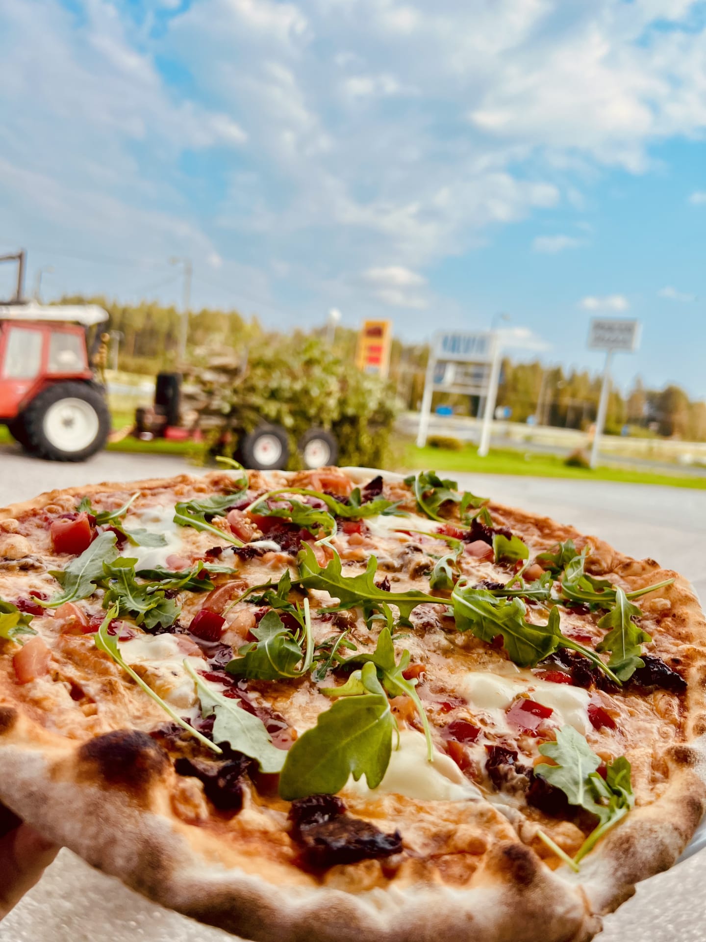 Pekan Pizza sijaitsee maaseutupitäjässä Kälviällä.