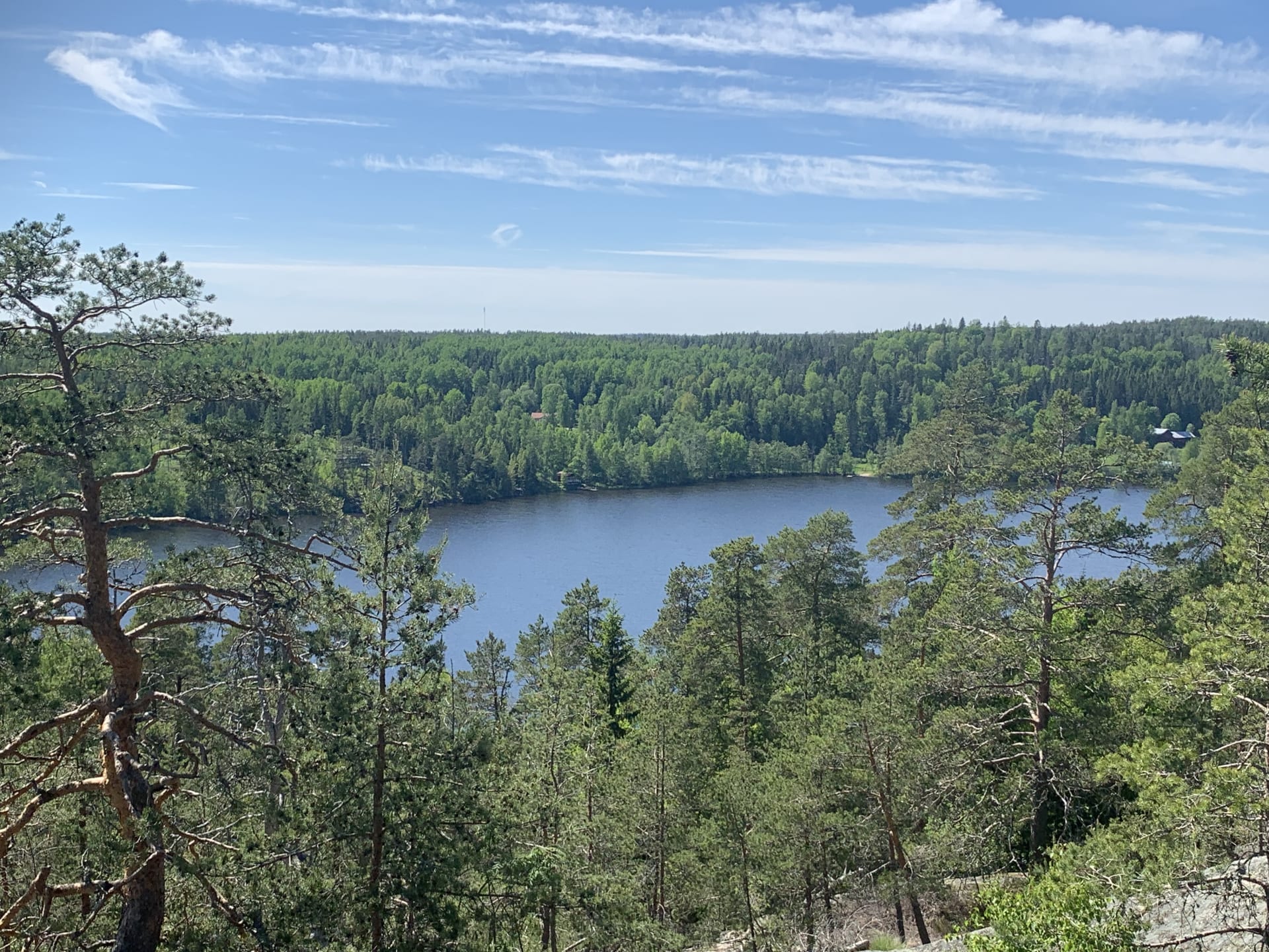 Aussichtspunkt im Nuuksio-Nationalpark