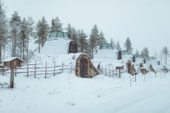 Kammi Glass Igloo Suite at Apukka Resort Rovaniemi, Lapland