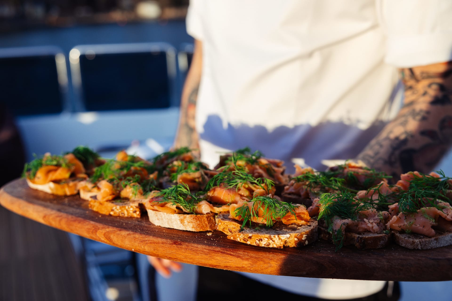 Yacht dining Helsinki