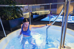 Pampering Spa Kimmel's cold pool