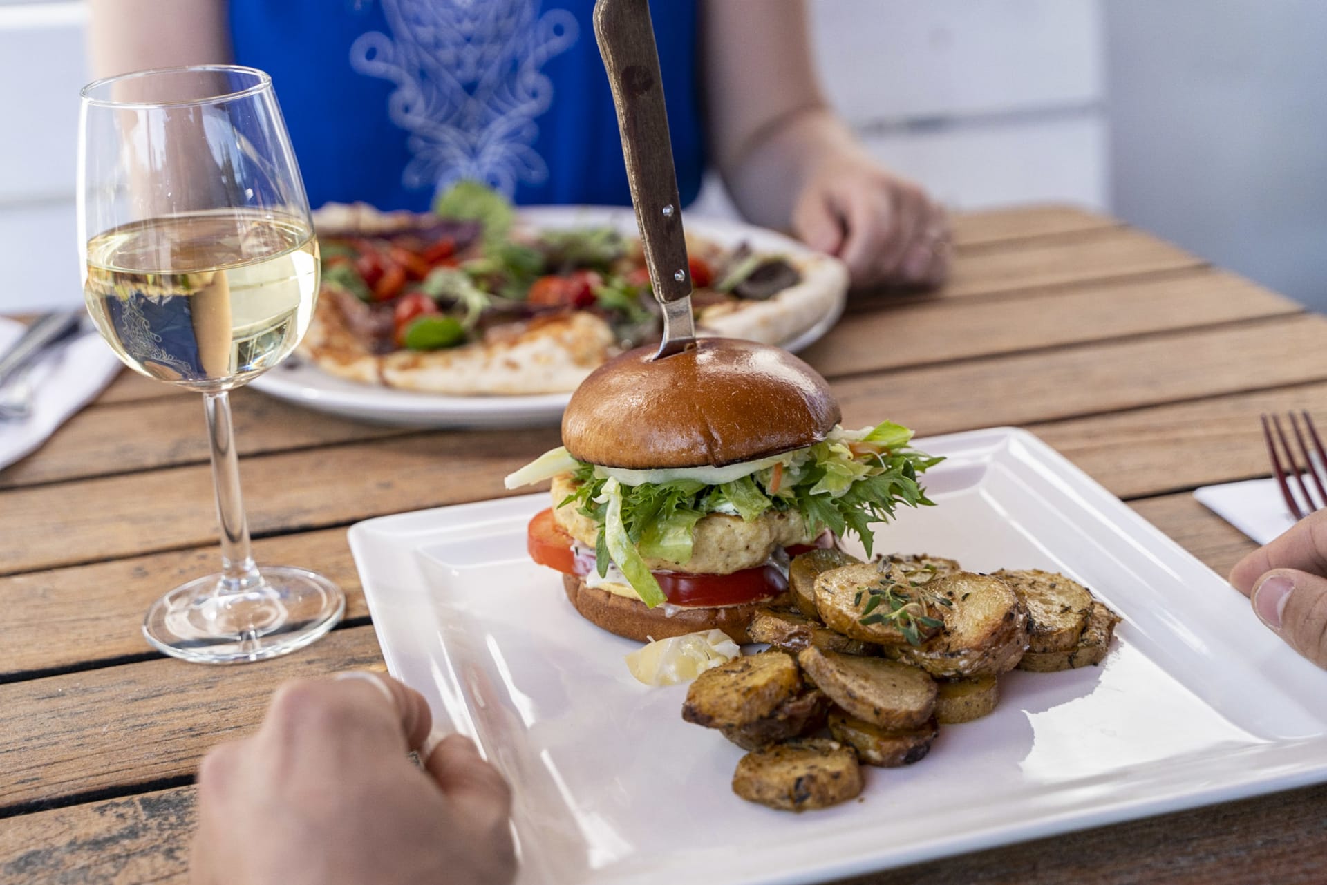 Big Catch hamburgare måltid Big Catch hamburgare måltid