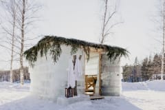 The ice sauna