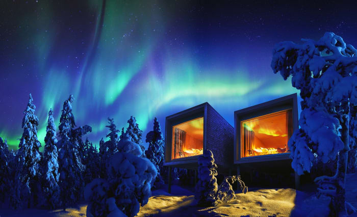 Suites with Northern Lights