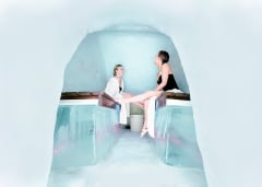 Snow saunas