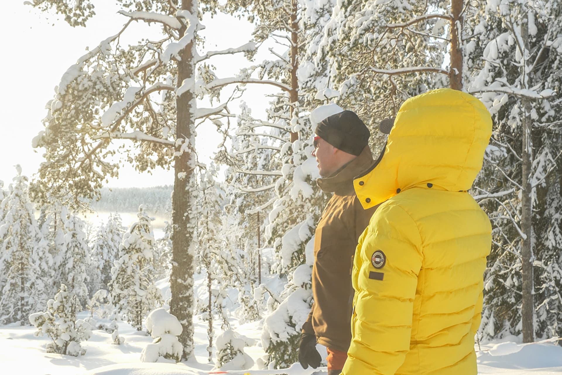 Winter hiking