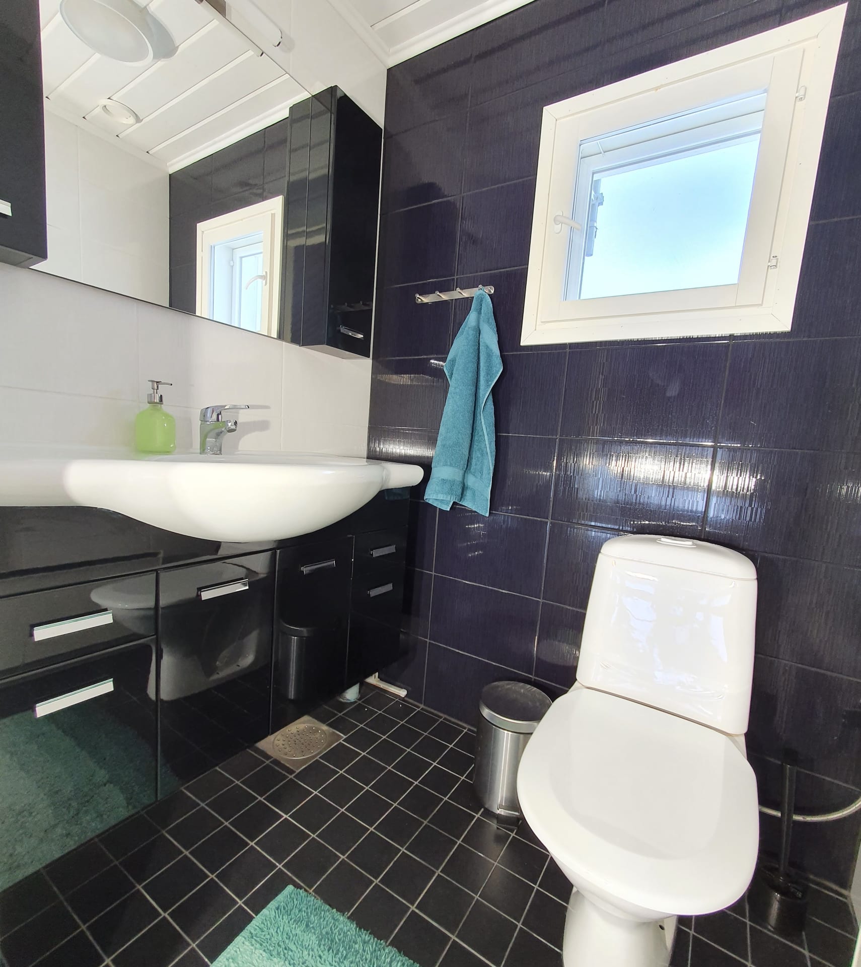 upstears toilett