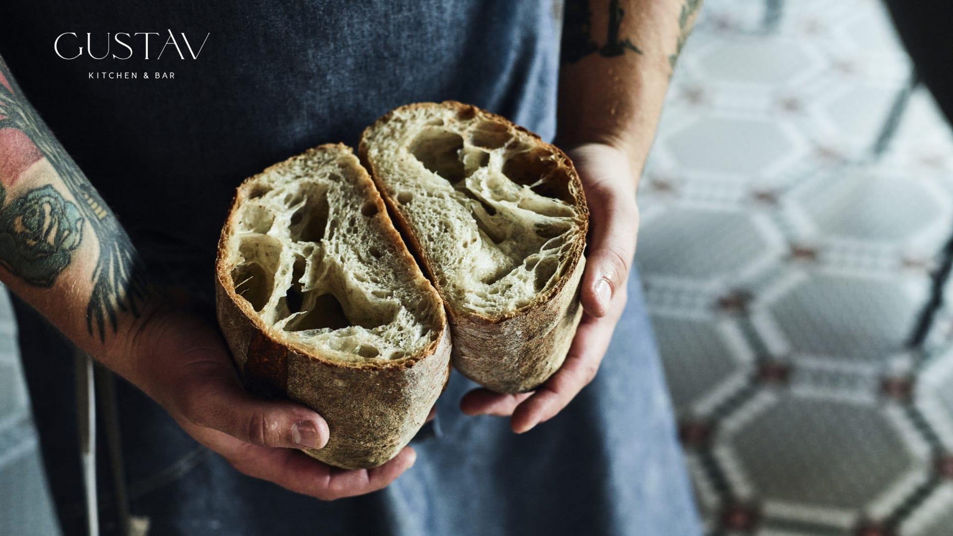 KNUT BREAD BAKED FROM GUSTAV’S SOURDOUGH