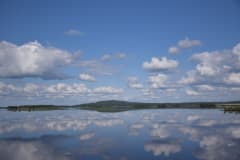 Our summer lake view