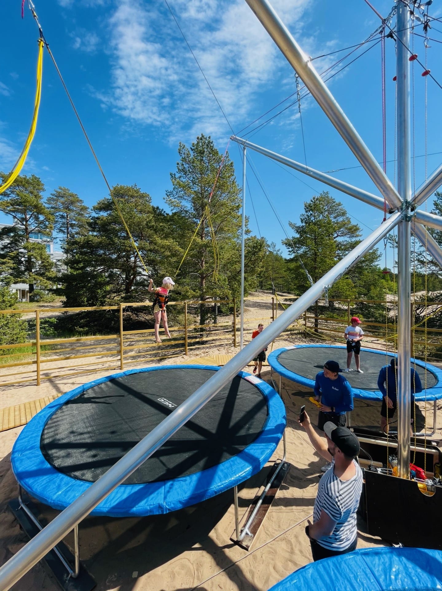 Bungee trampoline Bungee trampoline
