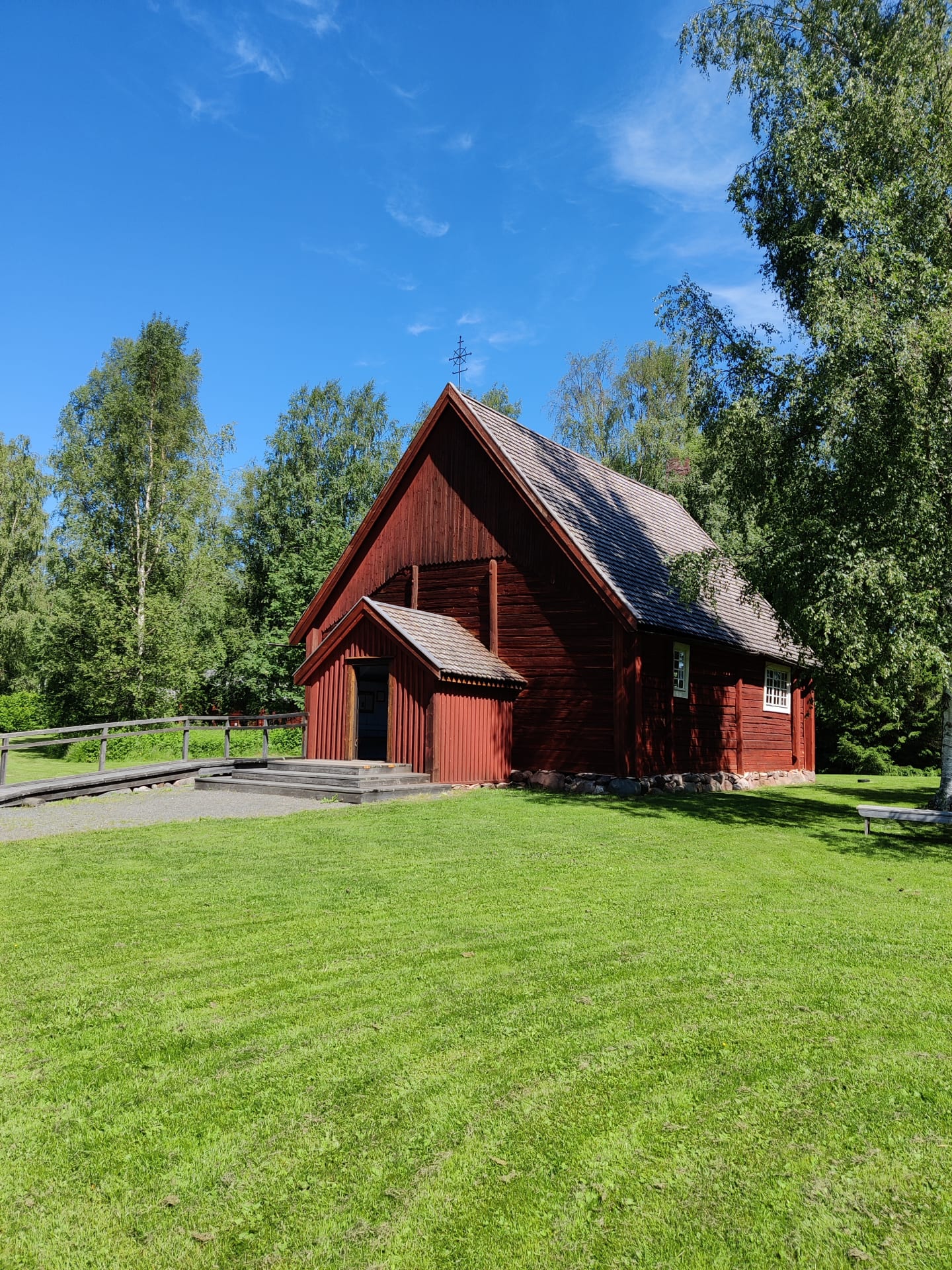 Old church in Turkansaari.